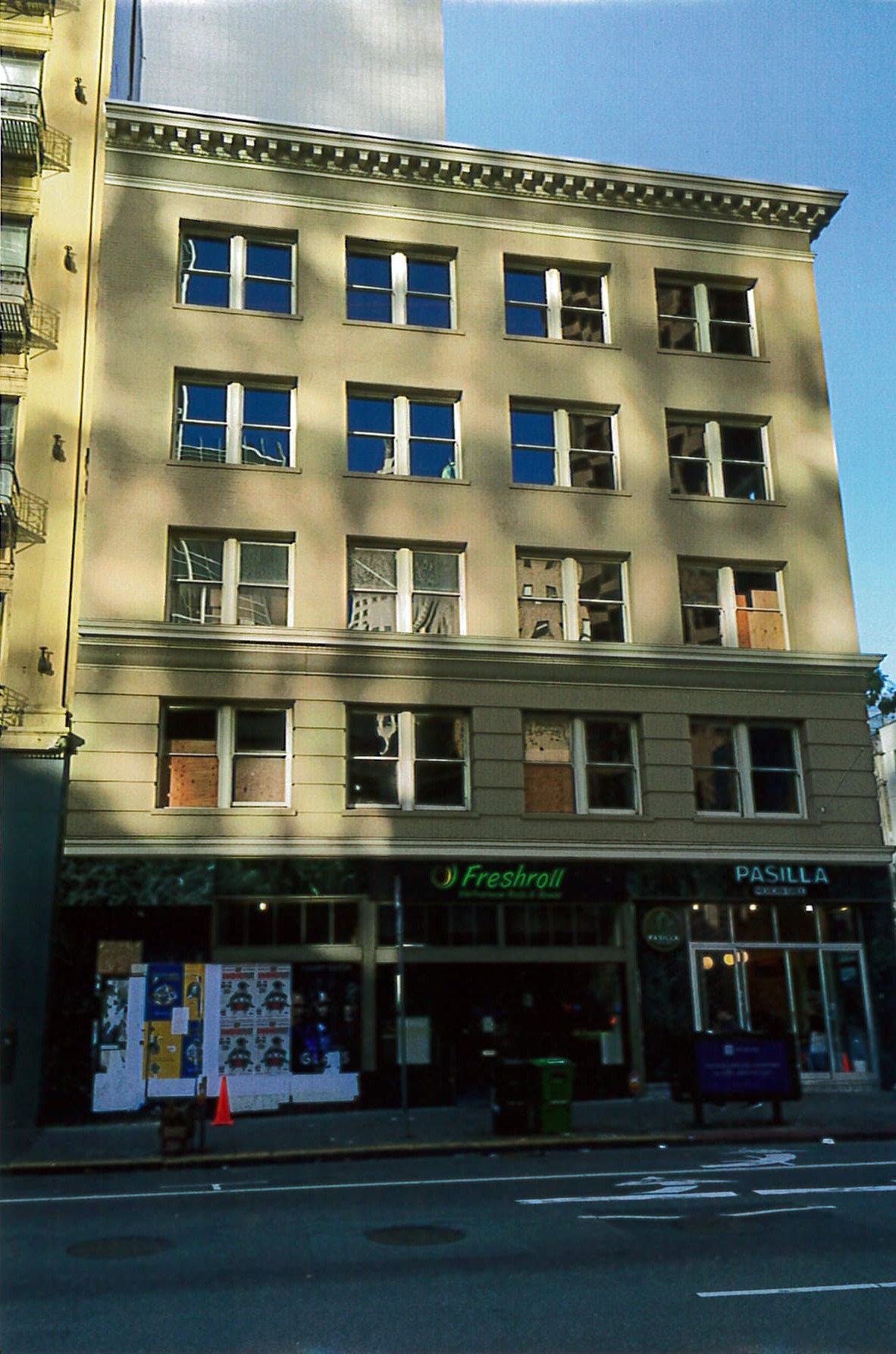 Building exterior, Kearny Street view